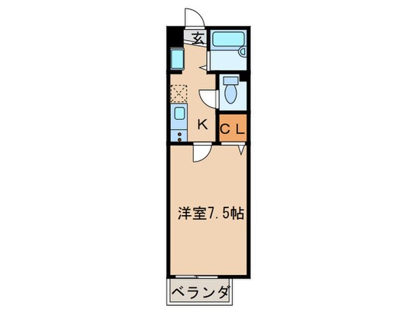 ウッディメゾン桜の物件間取画像